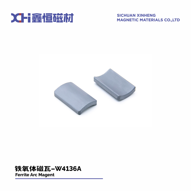 Strong Disk Magnet Sintered Permanent Magnet Ferrite Is Used In Motorcycle Motor W4136A