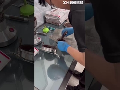 Vertoon van de prestatietest van het product